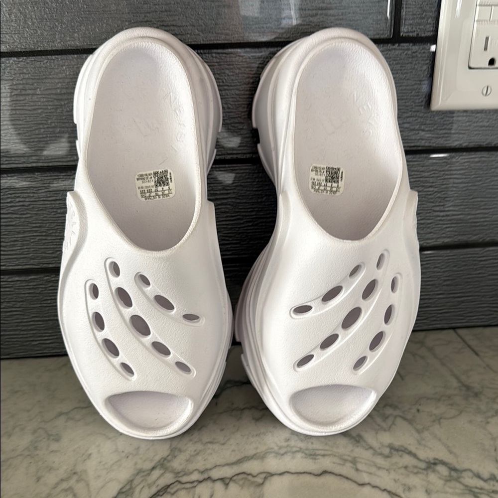 Adidas aSMC Stella McCartney Clogs White